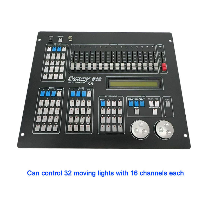 New Sunny 512 Dmx Controller Console/Moving Head Stage Light DMX Controller/DJ