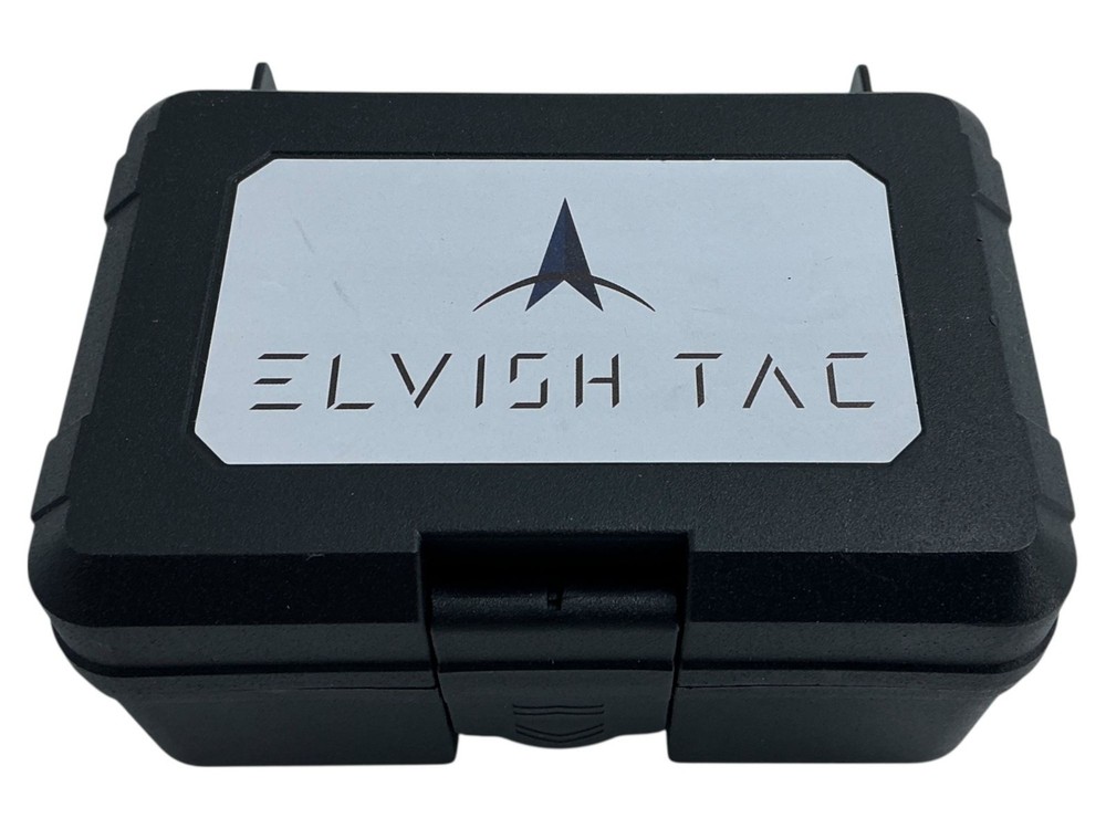Replacement storage case for Elvish Tac Tactical light With Charger & USB Cord