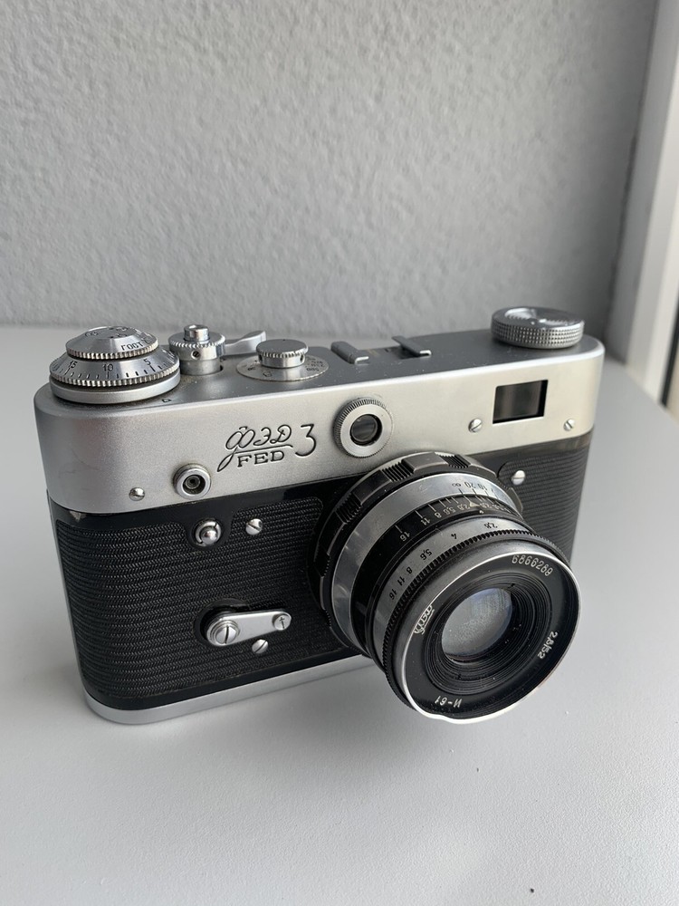 Fed-3 Lens- I-61- 2.8/52 USSR