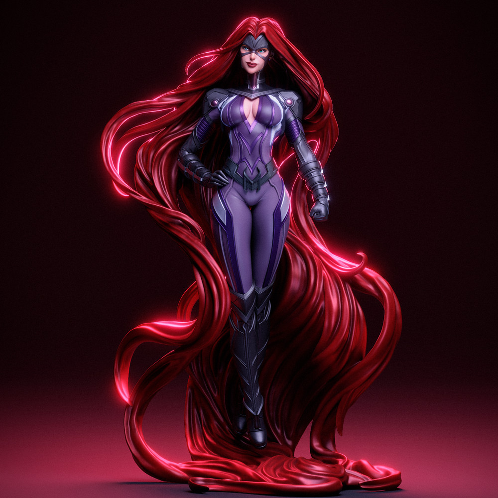 Medusa 3D Print Unpainted/Unassembled