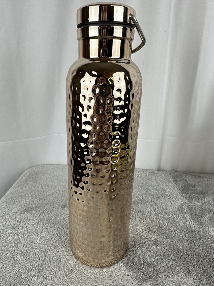 Hammered Water Bottle EUC
