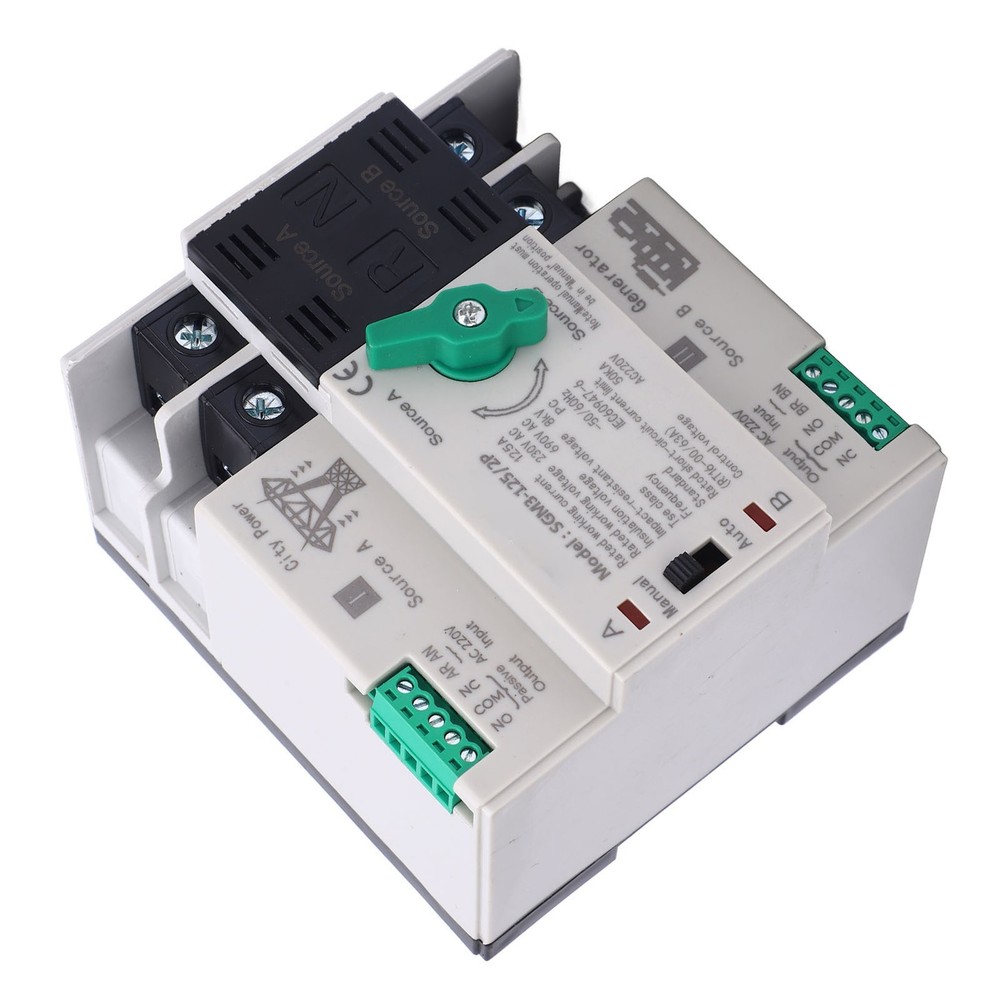 125A Double Power Automatic Transfer Switch For Generator Excellent