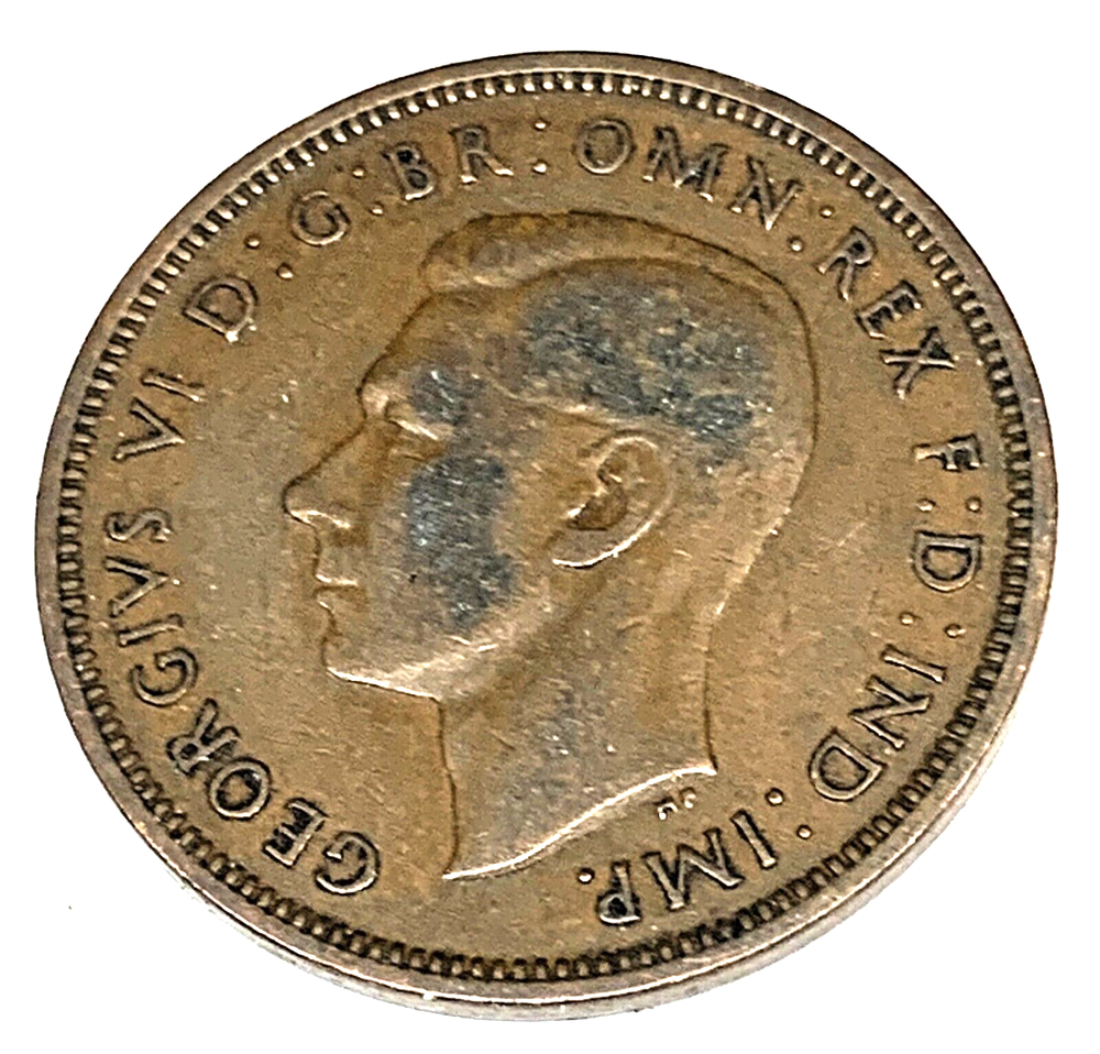 # C4870 GREAT BRITAIN COIN, HALF PENNY 1938
