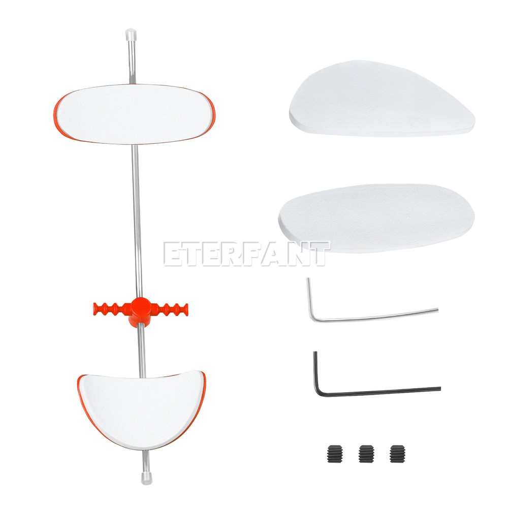 ETERFANT Dental Reverse-Pull Forward Pull Single Bar Headgear Red Adjustable