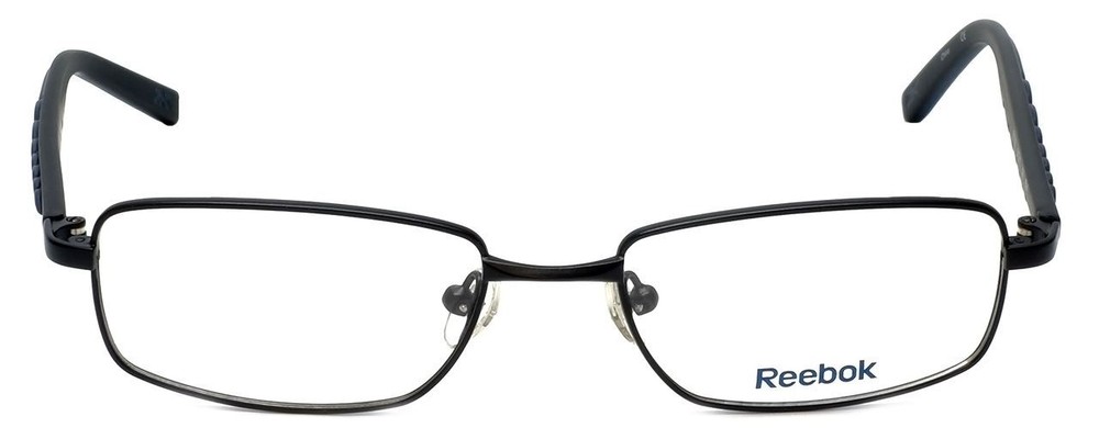 Reebok Designer Blue Light Blocking Glasses R1002-BLK Matte-Black 51mm Rectangle