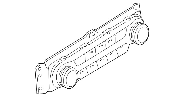 Genuine Nissan Dash Control Unit 27500-6CA4A