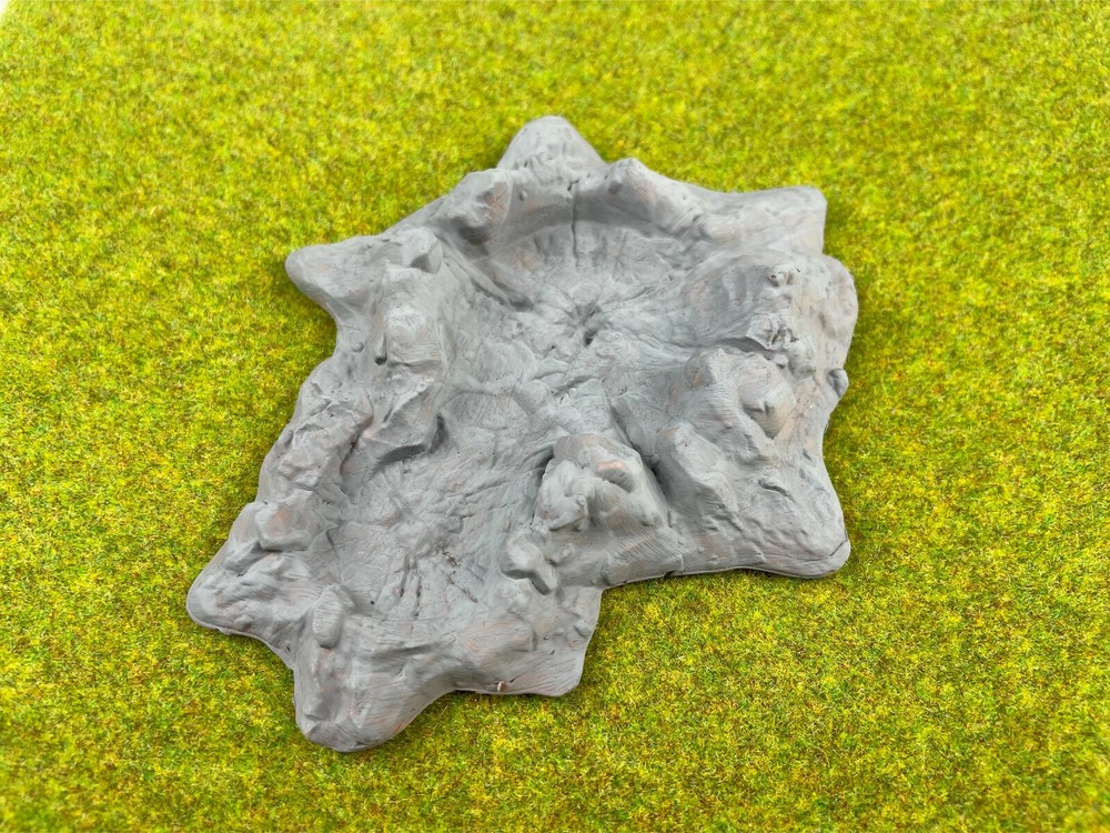 Silicone mold Scenery Scatter Terrain for 28mm Tabletop Wargaming