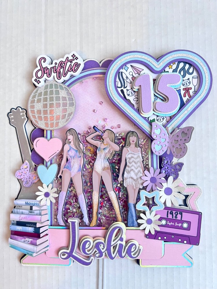 taylor swift cake topper