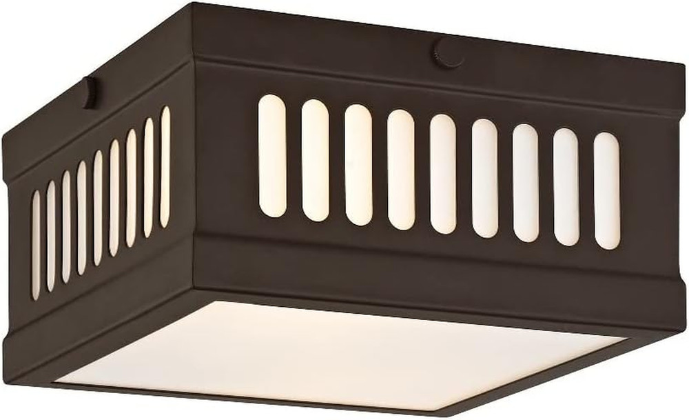 Lighting 73162-91 Prentice 2 Light Ceiling Mount, Brushed Nickel