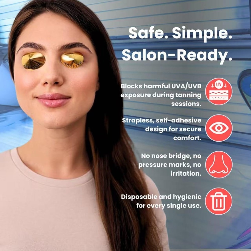 Disposable Eye Protection Cones for Sun Tanningbed