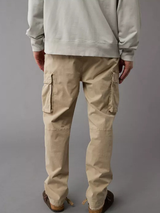AE Flex Lived-In Cargo Pant, Light Khaki