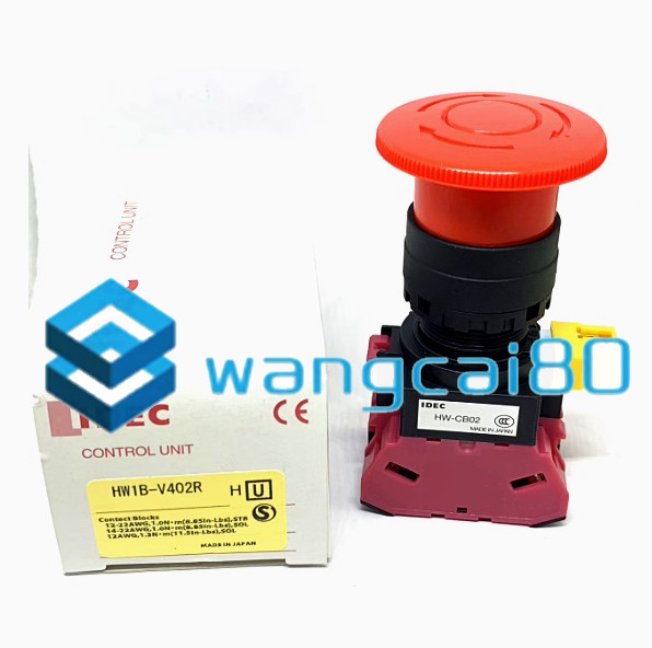 1PCS New HW1B-V402R For IDEC Emergency stop button switch