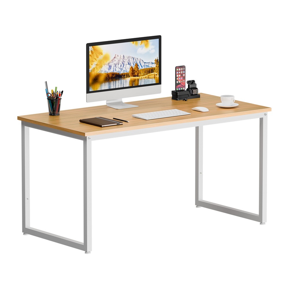 47" Modern Laptop Computer Table Dining Table Study Working for Home Office