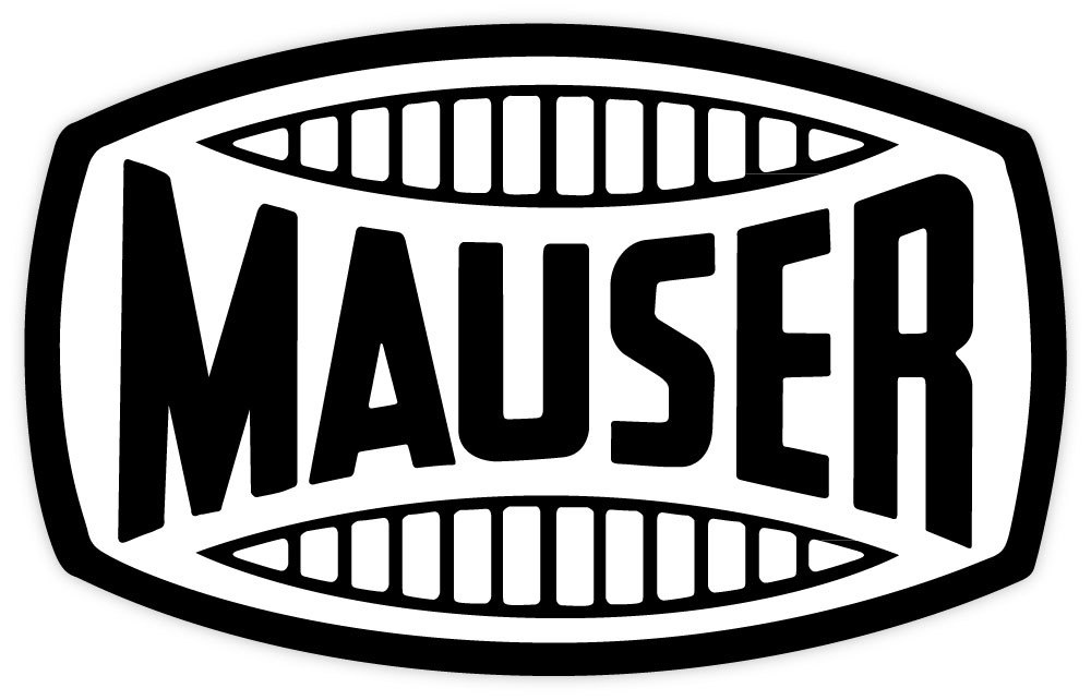 Mauser sticker decal 5" x 3"