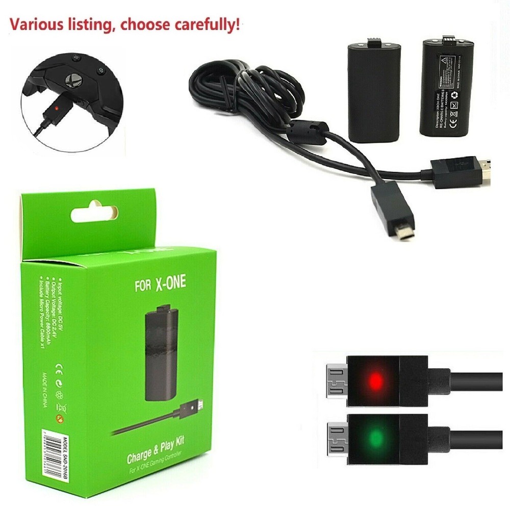 New Rechargeable Battery Pack Microsoft For XBOX One/One S Wireless Controller