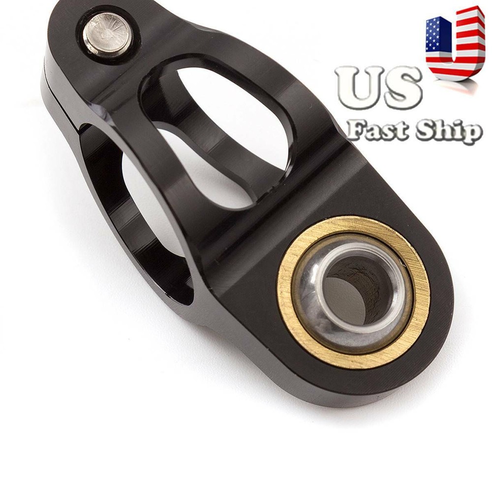 Universal CNC Steering Damper Stabilizer Linear Reversed Safety Control Black