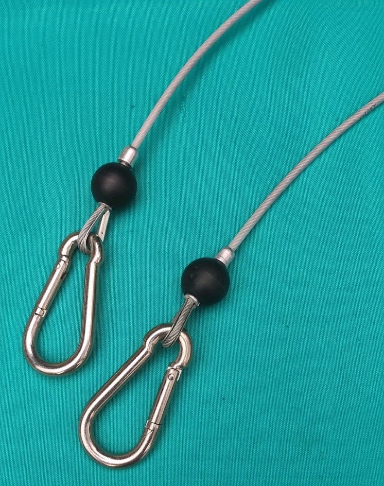 Bowflex 35" Squat Cables for Power Pro XLT Ultimate PAIR Used