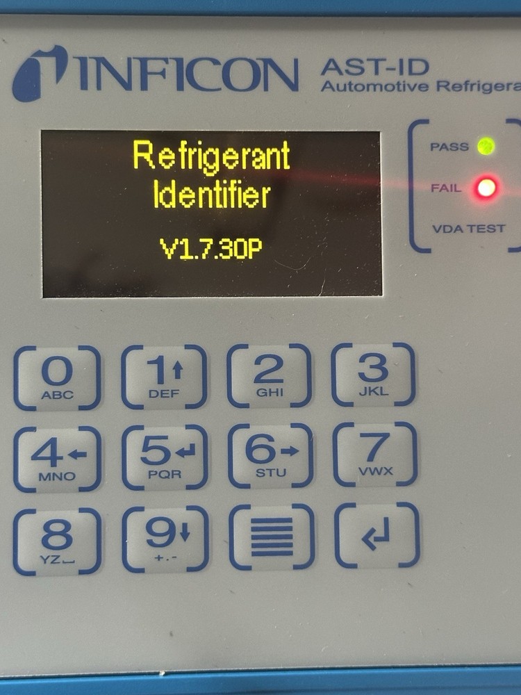 Inficon AST-ID Automotive Refrigerant Identifier *See Description*