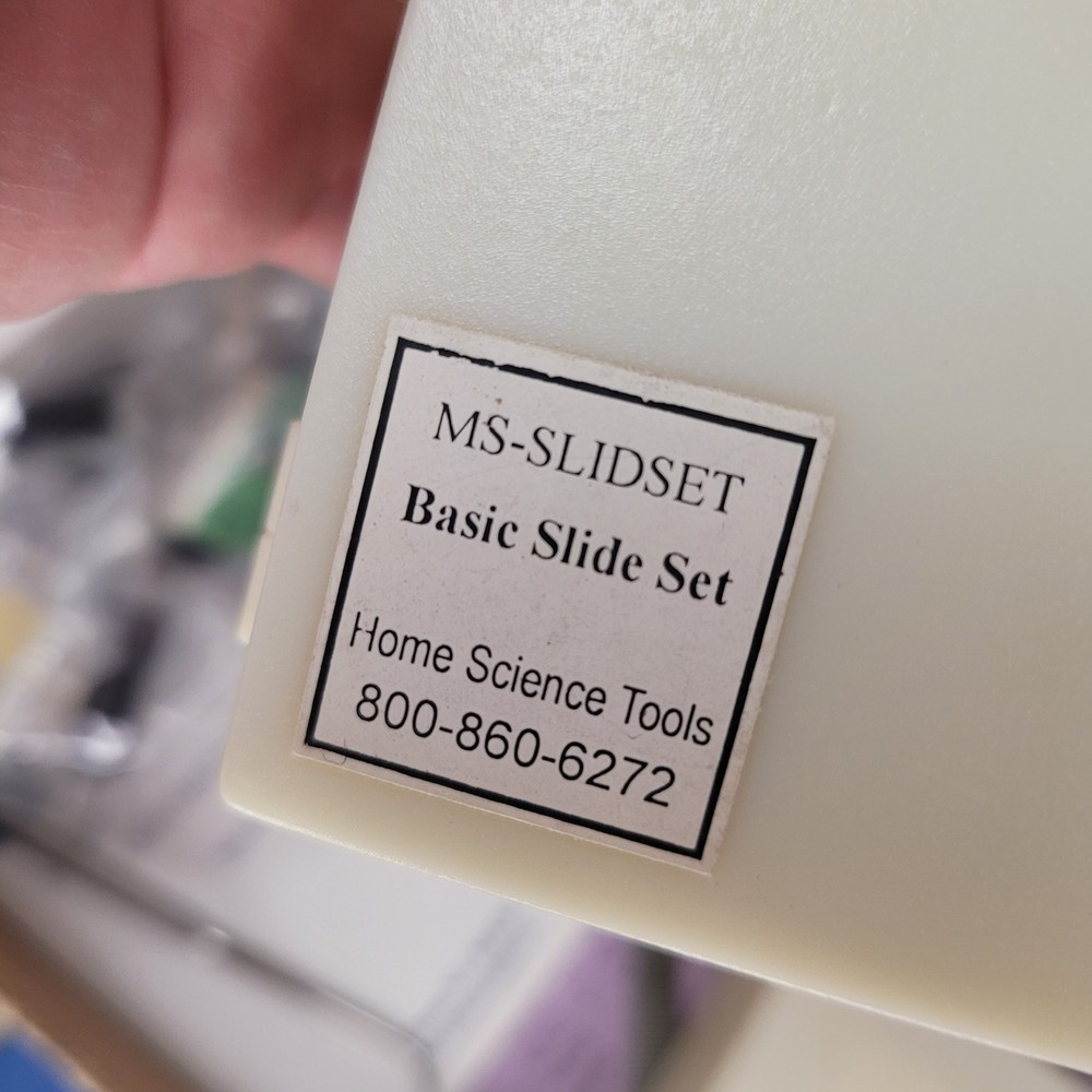 Home Science Tools 40026 Exploring Creation Biology Lab Kit Slides Preowned