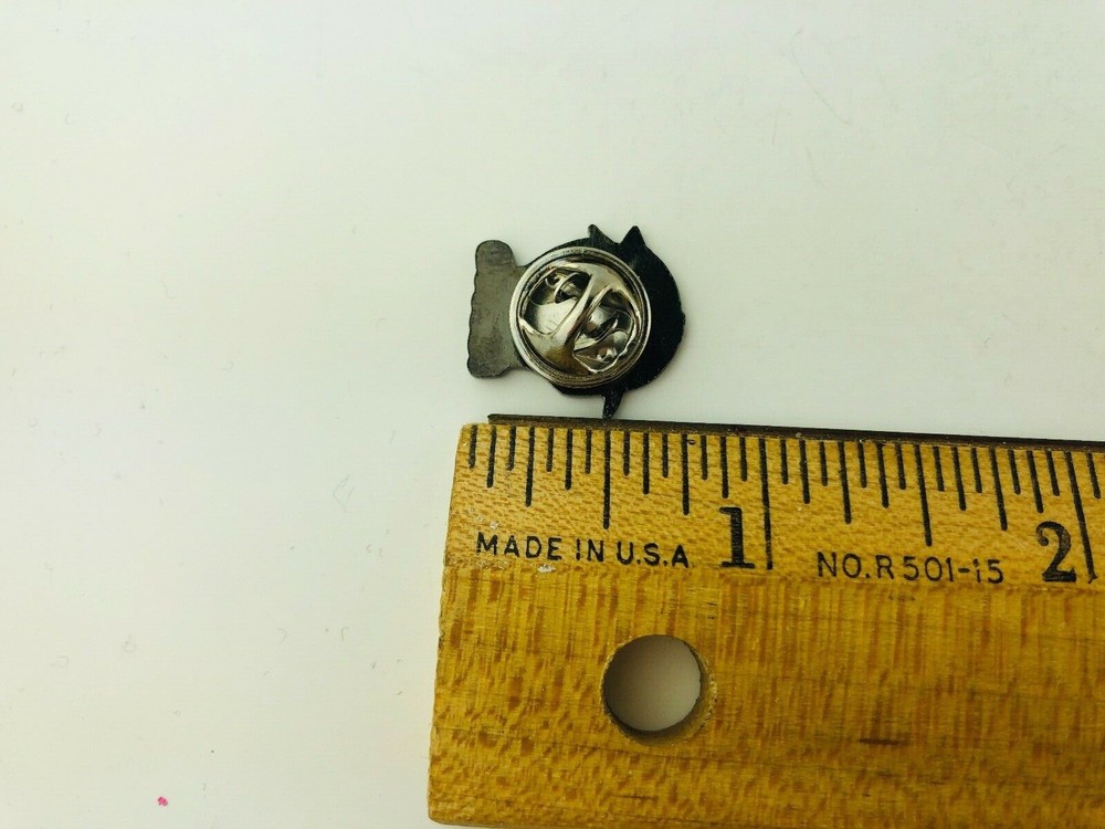 Idaho ID Lapel Hat Pin White and Silver Tone