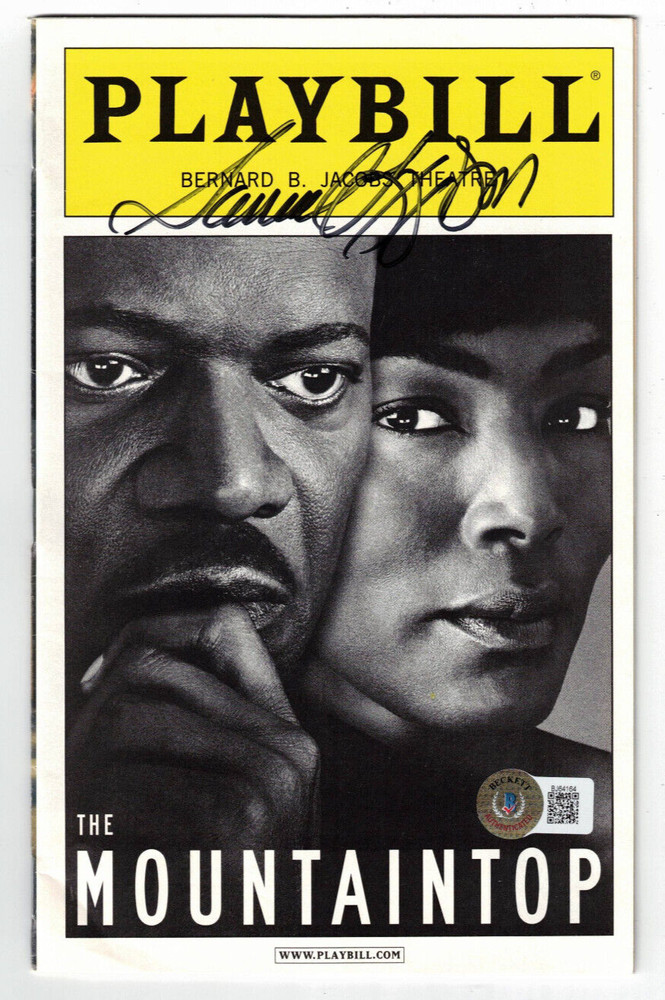 Samuel L. Jackson Authentic Signed Broadway Playbill Autograph, Beckett BAS COA