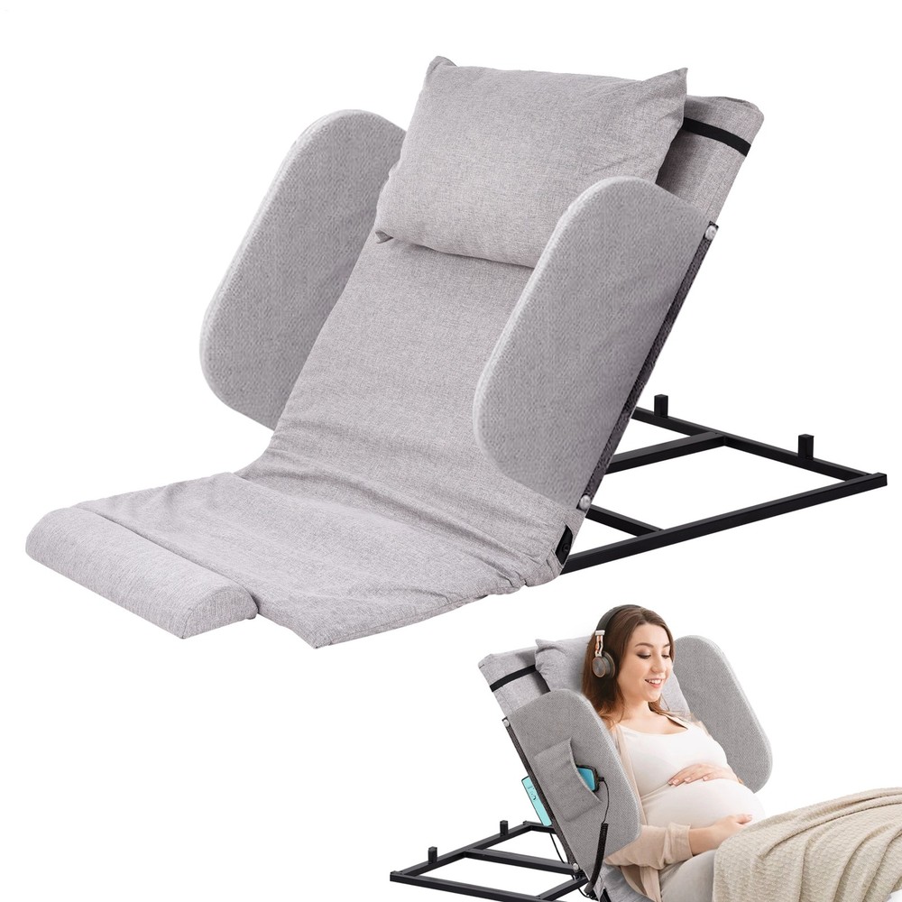 New Electric Lifting Bed Backrest 2-80° Adjustable Back Rest Support---