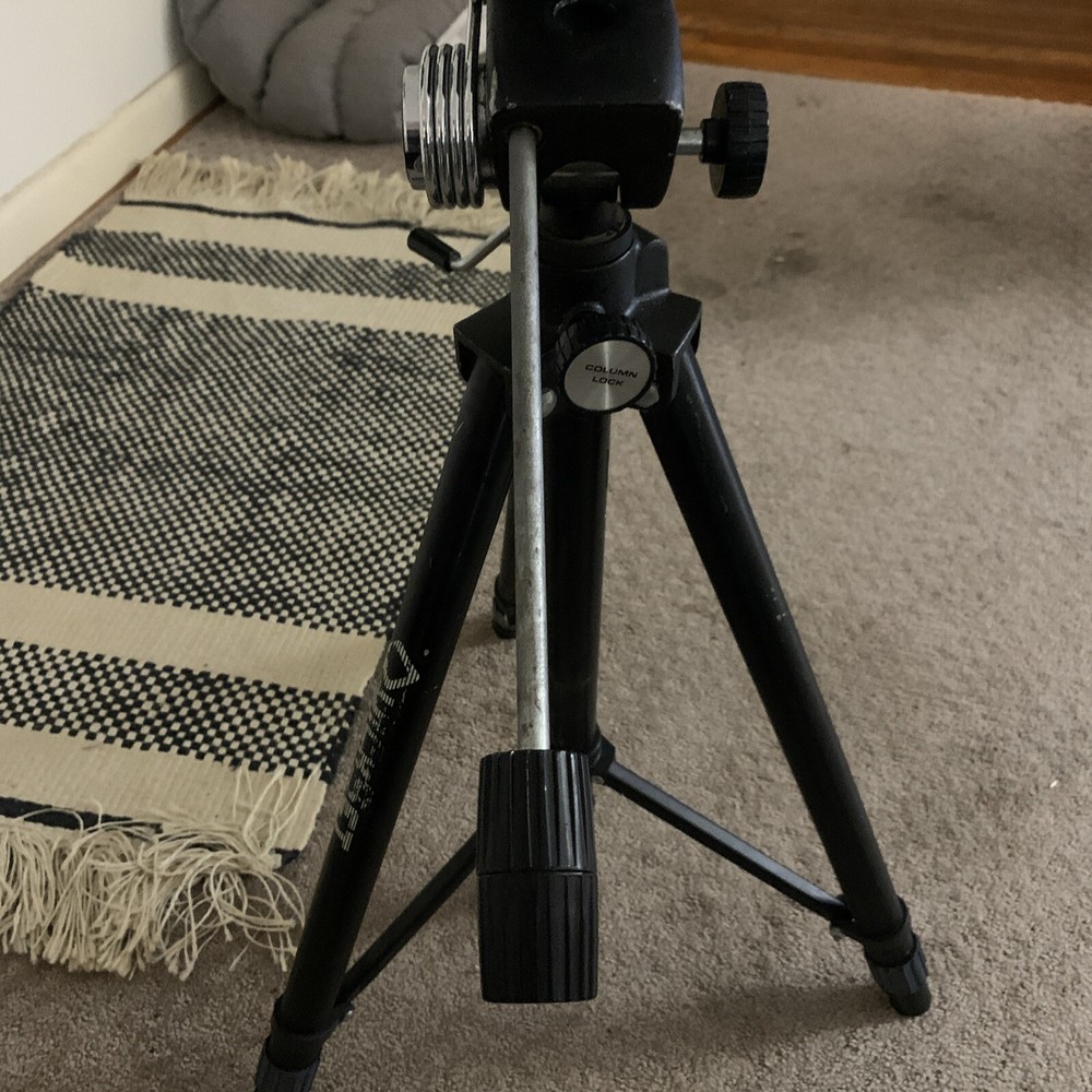 Vintage QuickSet Tripod , Pan Lock , Column Lock . Husky?