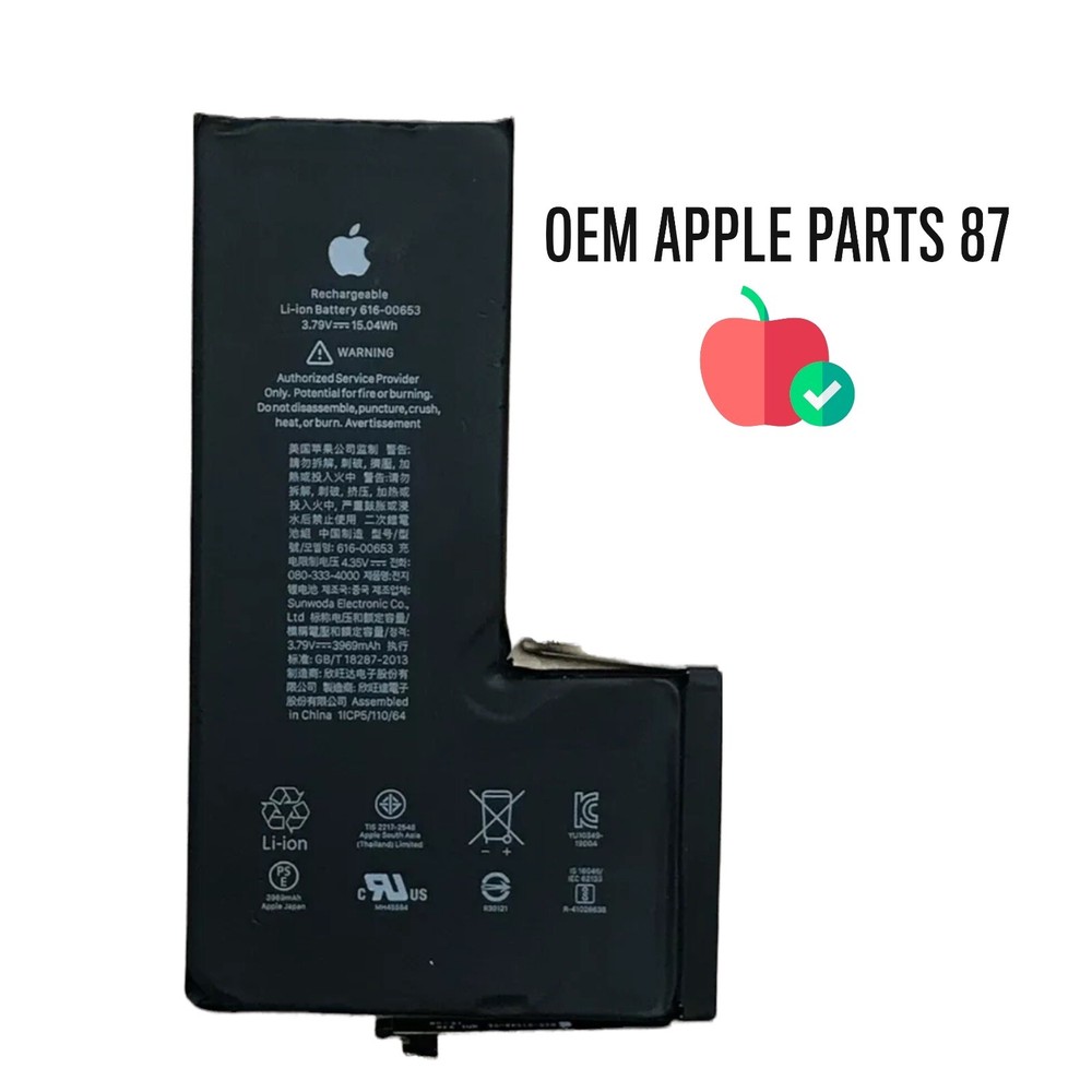 OEM Original iPhone 11 Pro MAX Battery Replacement Battery Health 100%
