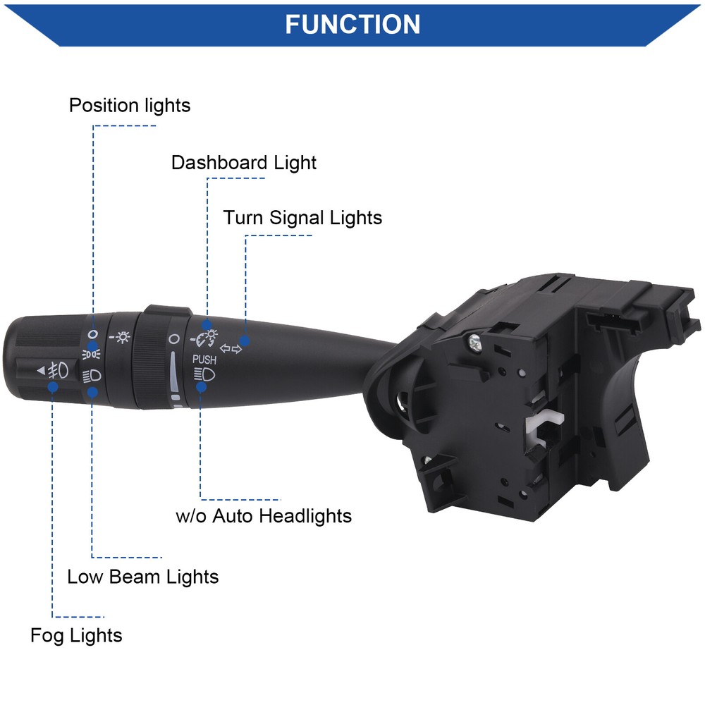 Multi-function Turn Signal Switch for 2007-2017 Jeep Chrysler Dodge 68041485AA