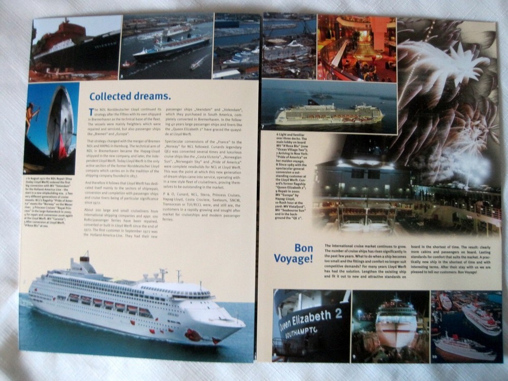 Lloyd Werft Shipyard Brochure