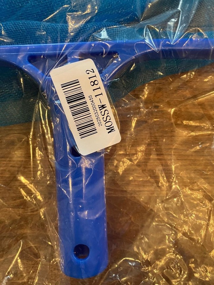 Heavy Duty Pool Skimmer Leaf Rake Net Cleaning Swimming Pool Fine Mesh Netting