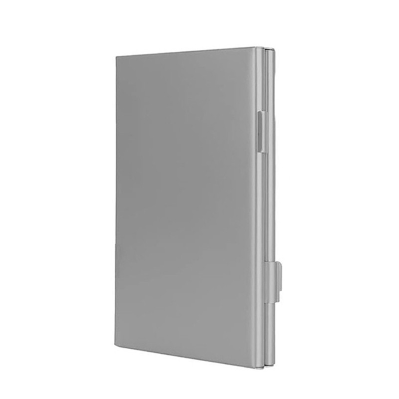 Portable Aluminum Case AntiScratch EVA Lined For Memory Cards Protections