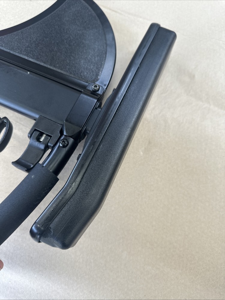 2 - QUICKIE 2 Single Post Wheelchair Armrest Side Assemblies Adjustible Height
