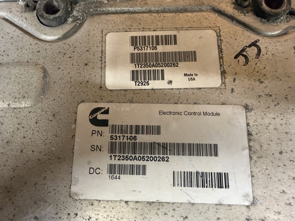 5317106 CUMMINS ISB-6.7 ENGINE CONTROL MODULE (ECM)