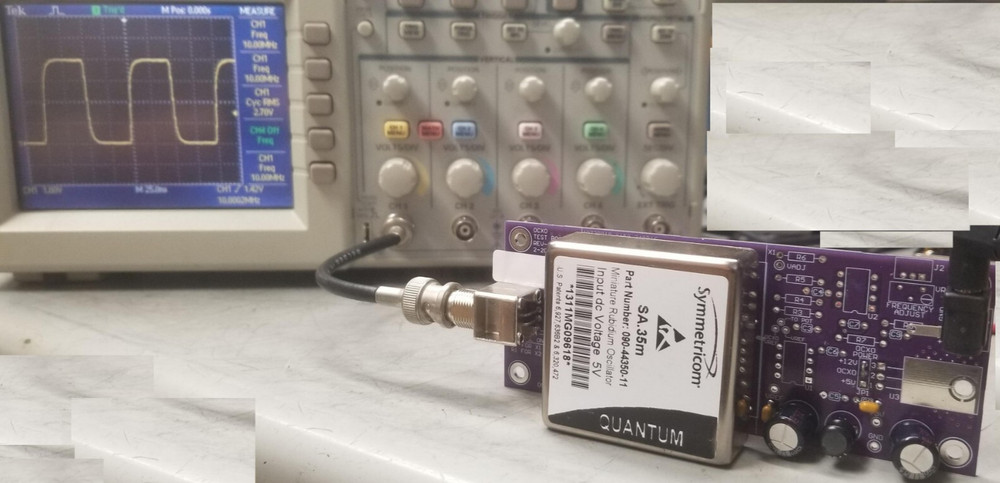 Symmetricom SA.35m Rubidium Frequency Standard TESTED Fast Lock 10MHz Reference