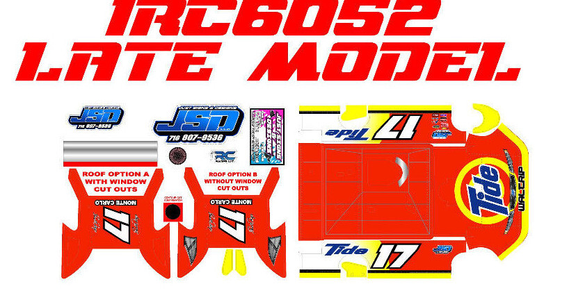 1RC LATE MODEL 1RC6052 WRAP DARRELL WALTRIP