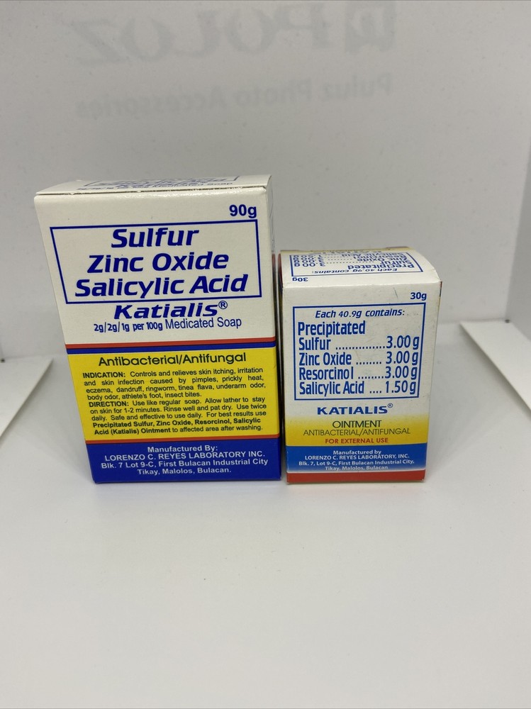 Katialis Pack: 1 Medicated Ointment 30g and 1 Antibacterial Soap 90g