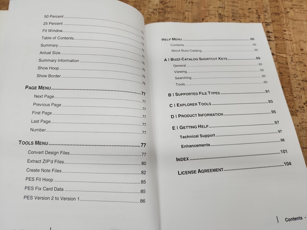 Buzz Tools Home Embroidery Management System Version 3 Plus GUIDE BOOK ONLY