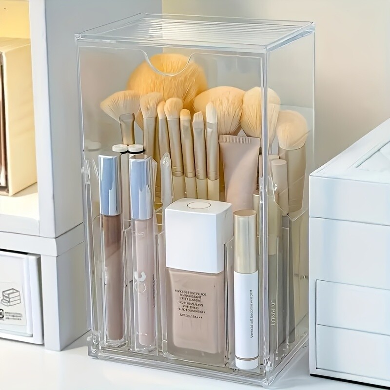 Clear Acrylic Beauty Tool Organizer