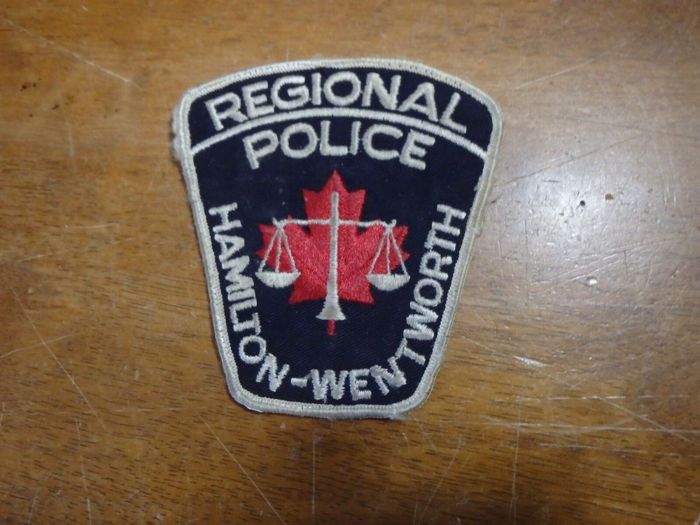 HAMILTON  WENTWORTH REGINAL OBSOLETE OLDER  PATCH BX E#11
