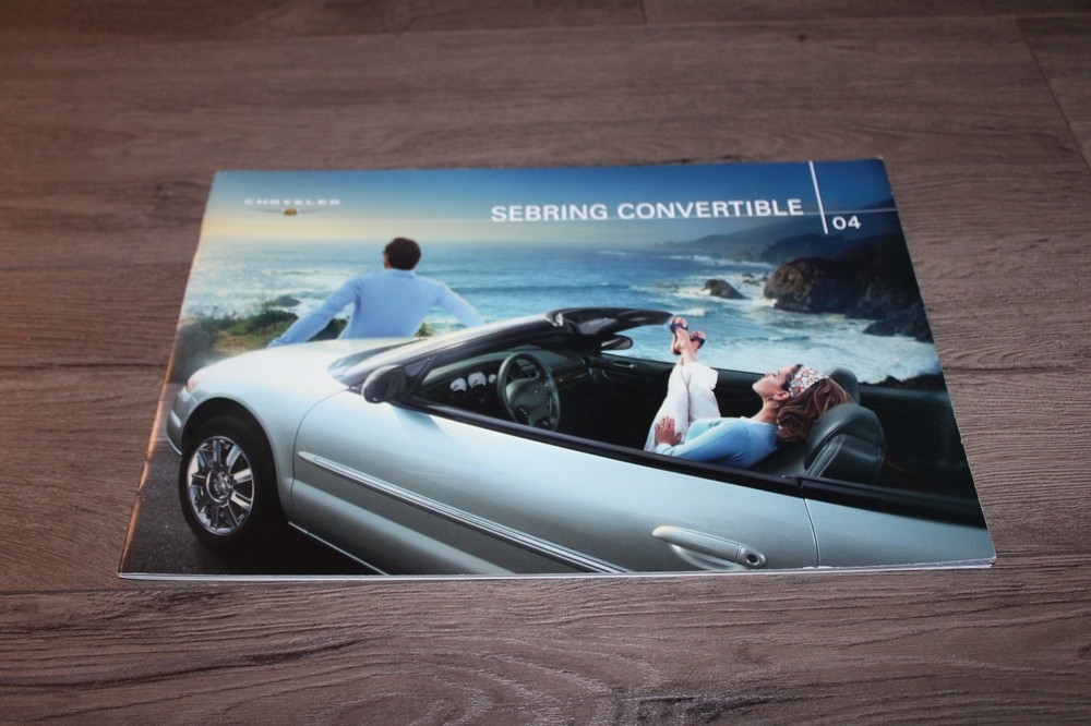 2004 Chrysler Sebring Convertible sales brochure