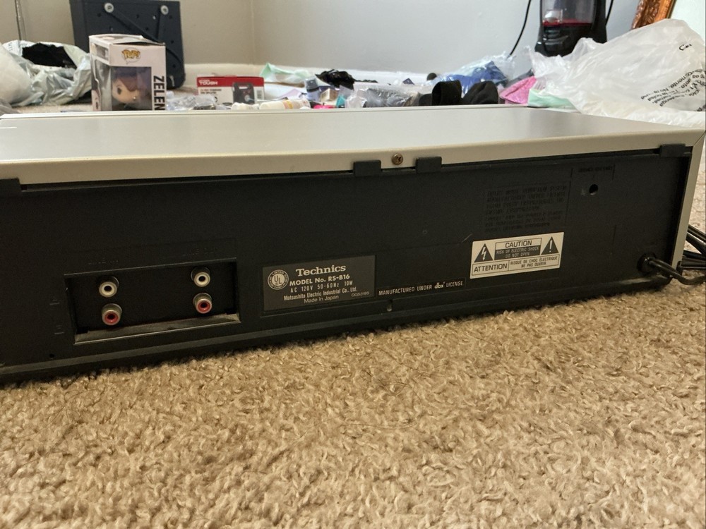 Technics RS-B16 Dolby Cassette Deck - Works Great Vintage
