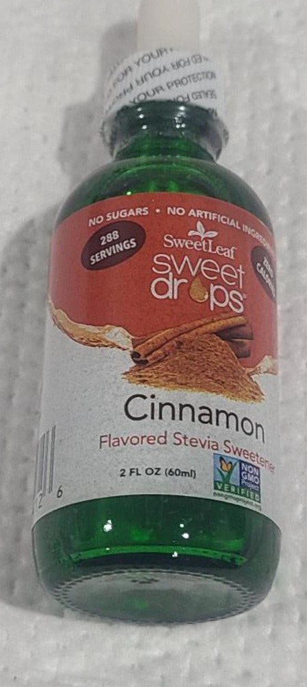 SweetLeaf Stevia Liquid Sweet Drops - Cinnamon Flavored Drops