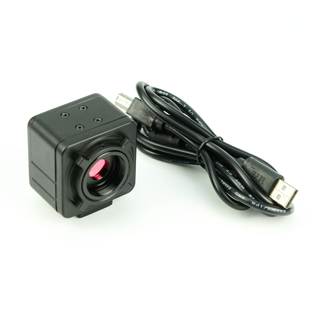 CMOS Camera HD 5MP USB Digital Electron Microscope Eyepiece W/C Mount Adapter