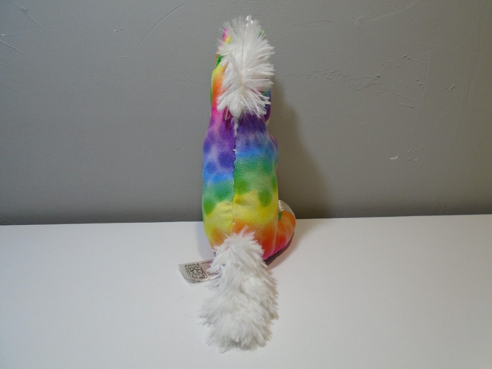 FIESTA RAINBOW COLOR UNICORN 7" PLUSH (ML77)
