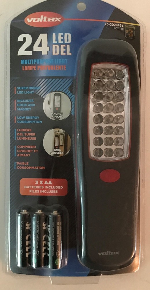 Voltax 24 LED Multipurpose Light w/ Batteries Hook Magnet Super Bright NEW!!!!!