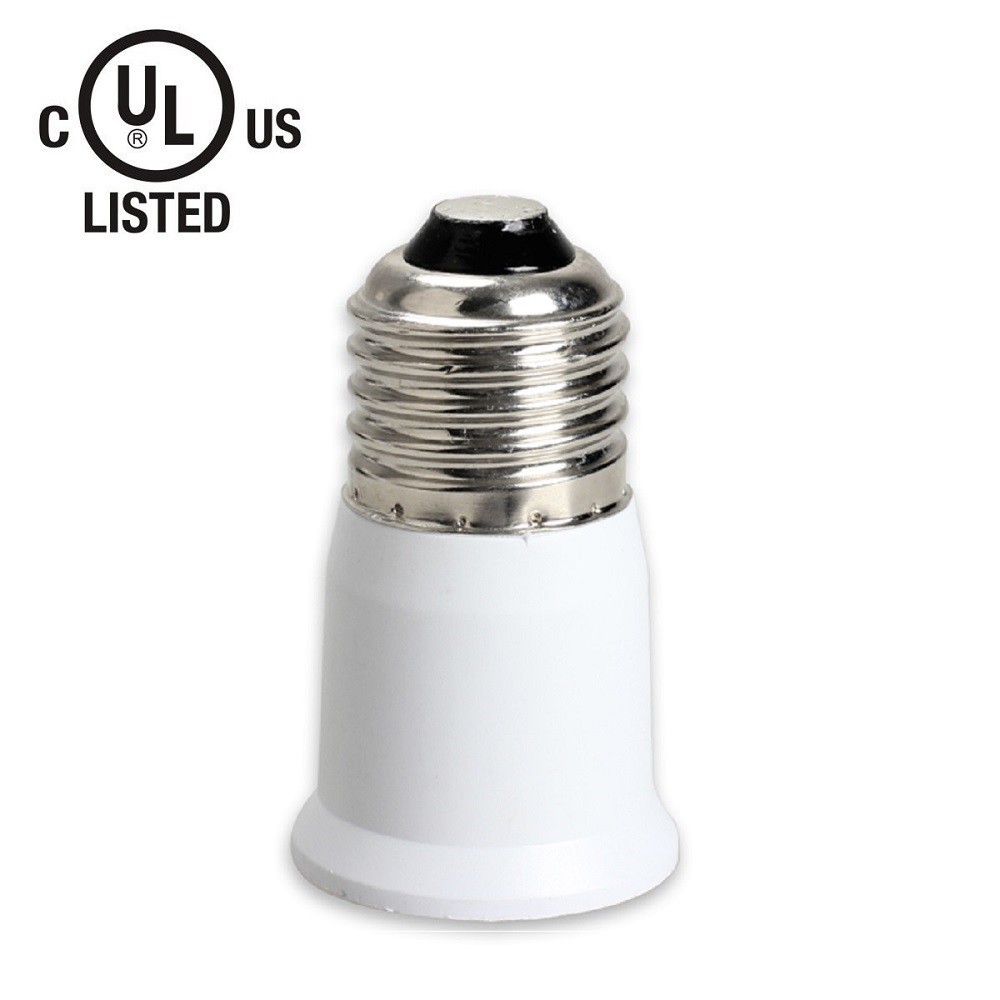 3pcs E26/E27 Standard Edison Light Medium Socket Extender 1.25" Extension