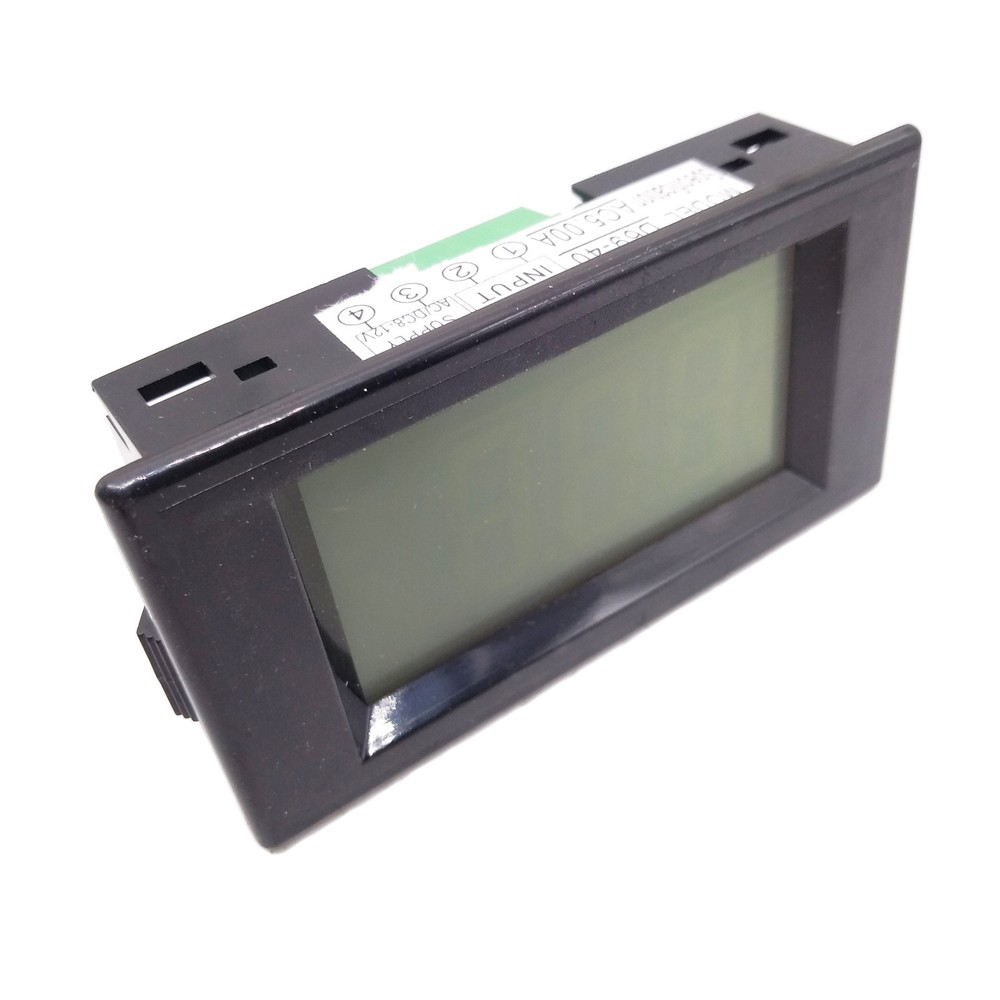 Blue LCD Digital AMP Current Panel Meter Ammeter AC 0~5A