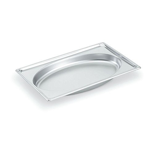 Steam Table Pans, Half Oval