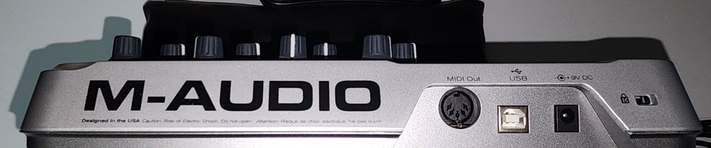 M-Audio Trigger Finger USB Midi Controller Surface Drum Pad with USB Cable